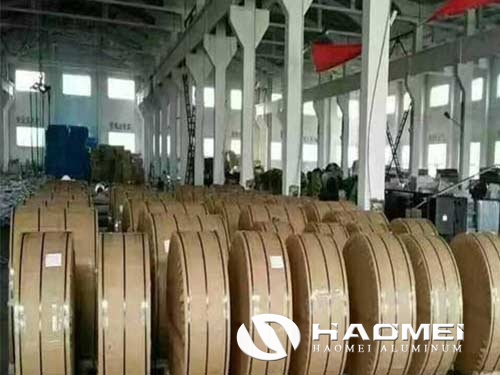 Packaging aluminum strip