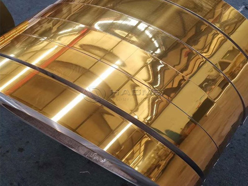 High Glossy Color Aluminum Strip Coil